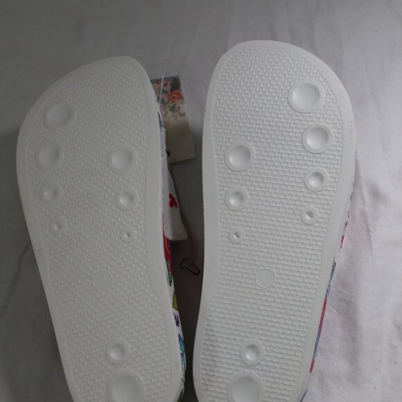 NWT Johnny Was Biya JWLA Embroidered Rumba Slide Slide Pool Sandals Slip Ons 10 - Picture 6 of 7